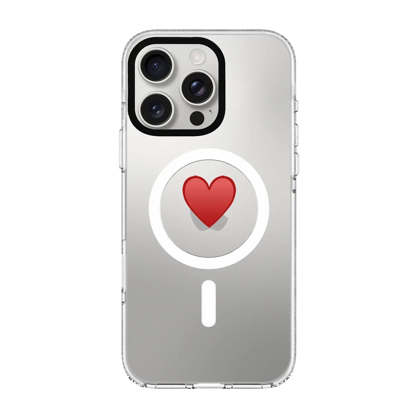 SPREAD HEART-Clear Kılıf MagSafe Özellikli - iPhone 16 Pro Max
