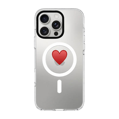 SPREAD HEART-Clear Kılıf MagSafe Özellikli - iPhone 16 Pro Max