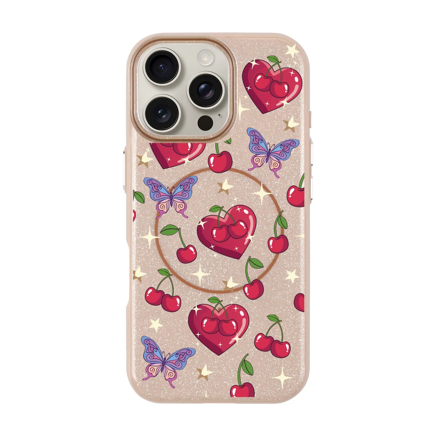 HEART GARDEN-Radiant Kılıf MagSafe Özellikli - iPhone 14 Pro Max