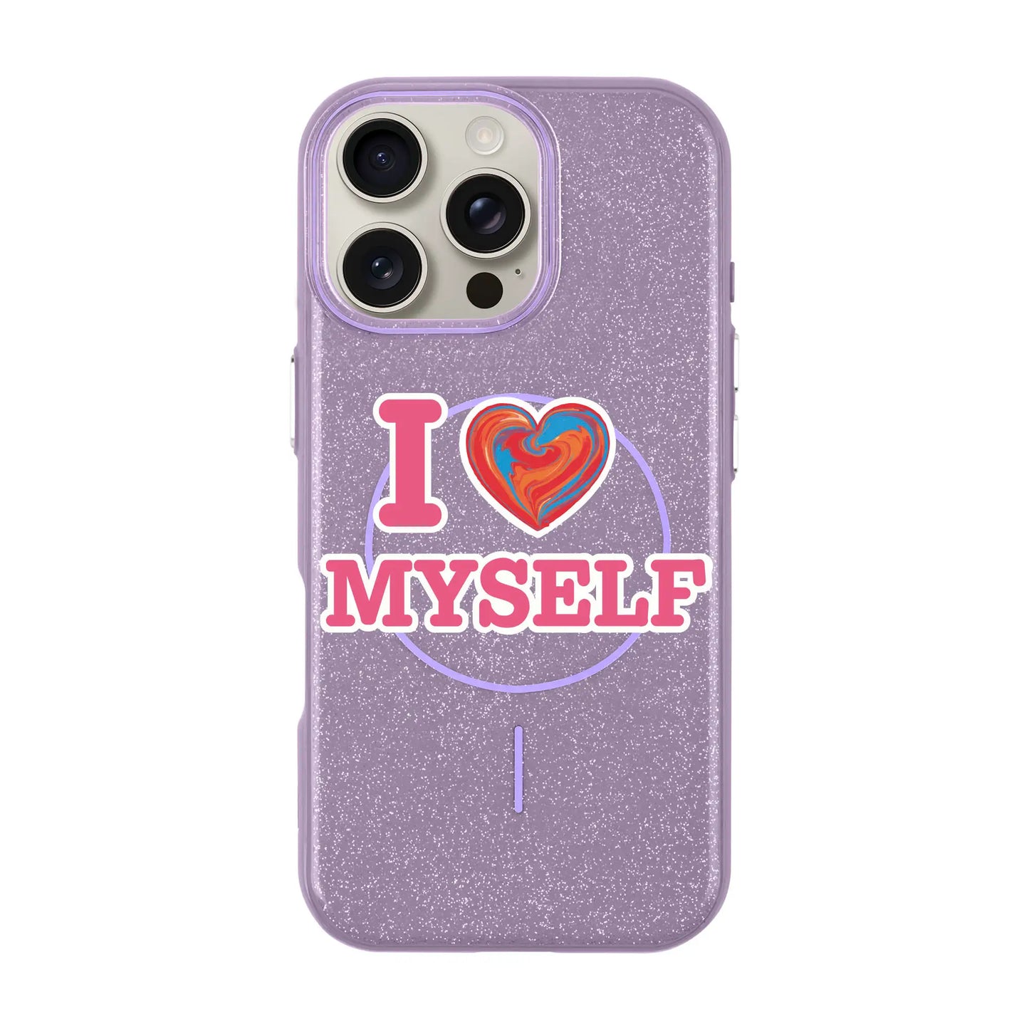 I LOVE MYSELF-Radiant Kılıf MagSafe Özellikli - iPhone 11