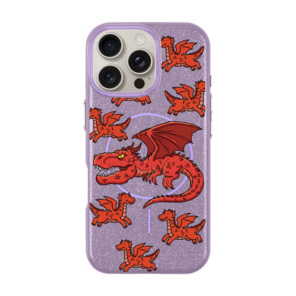 CRIMSON BROOD-Radiant Kılıf MagSafe Özellikli - iPhone 15