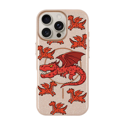 CRIMSON BROOD-Radiant Kılıf MagSafe Özellikli - iPhone 16