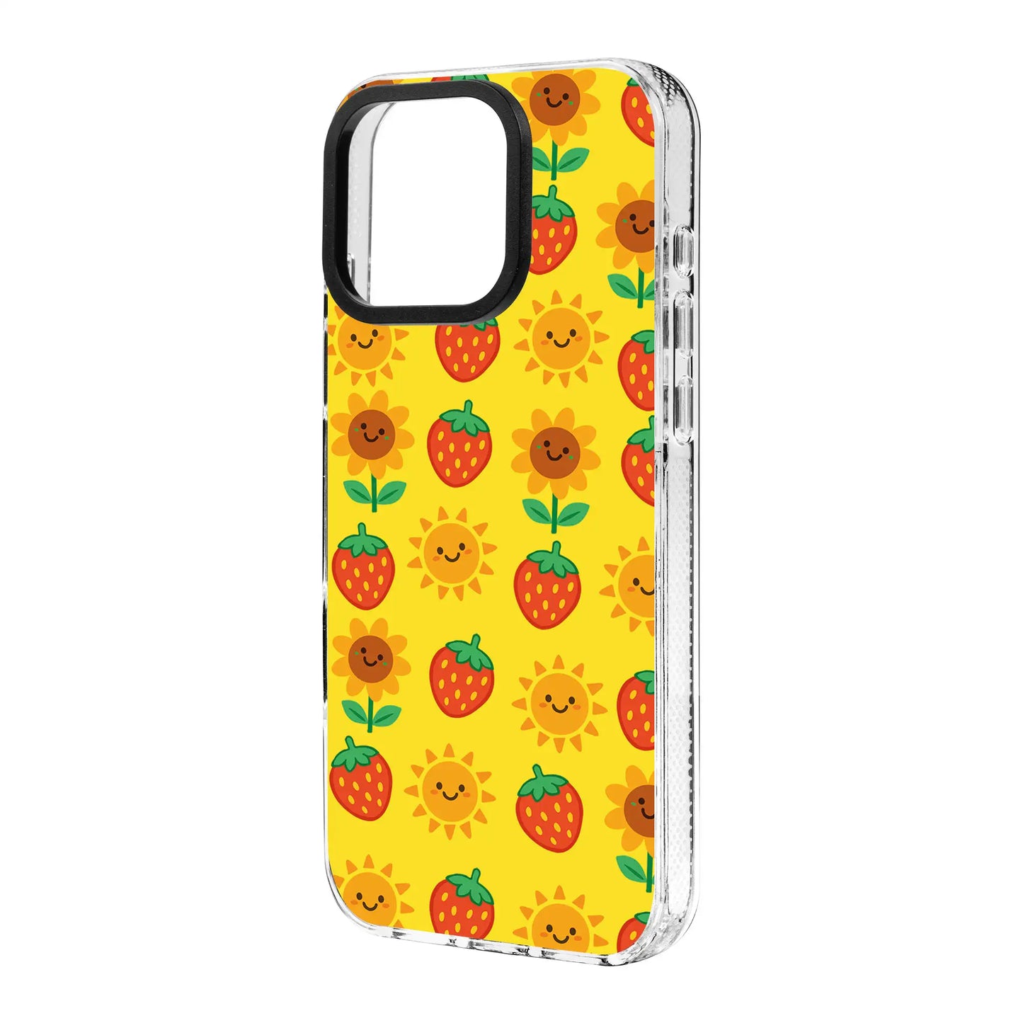 HAPPY BERRY BLOOM-Clear Kılıf MagSafe Özellikli - iPhone 11