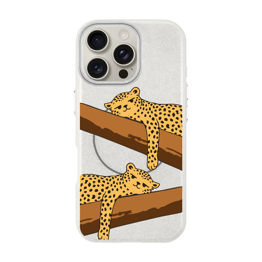 LEOPARD SIESTA-Radiant Kılıf MagSafe Özellikli - iPhone 14 Pro Max