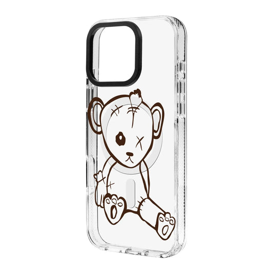 BABY BEAR-Clear Kılıf MagSafe Özellikli - iPhone 16 Pro
