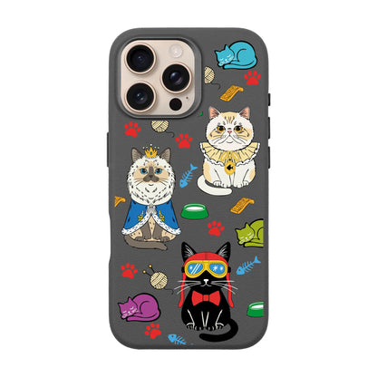 ROYAL CATS-Leather Premium Kılıf MagSafe Özellikli - iPhone 13