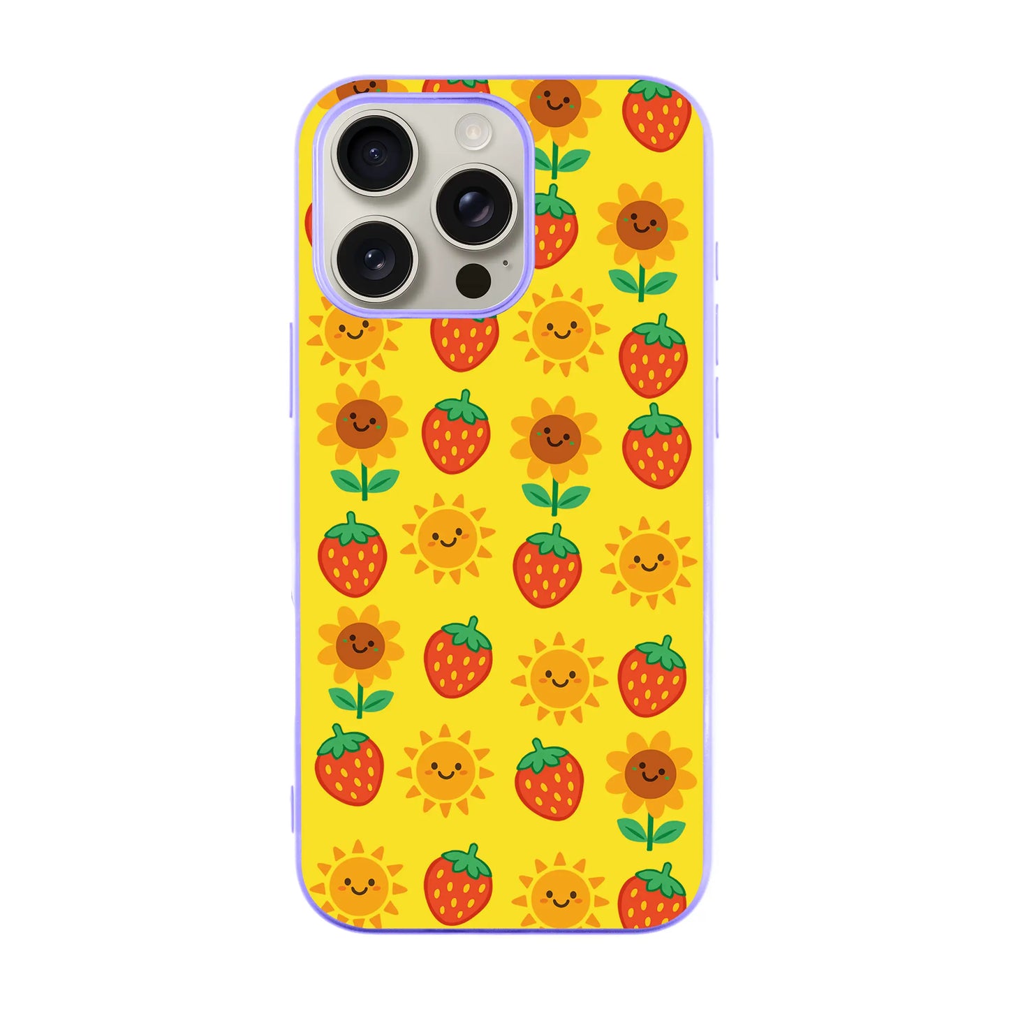 HAPPY BERRY BLOOM-Ultra Silikon Kılıf-Redmi Note 10S