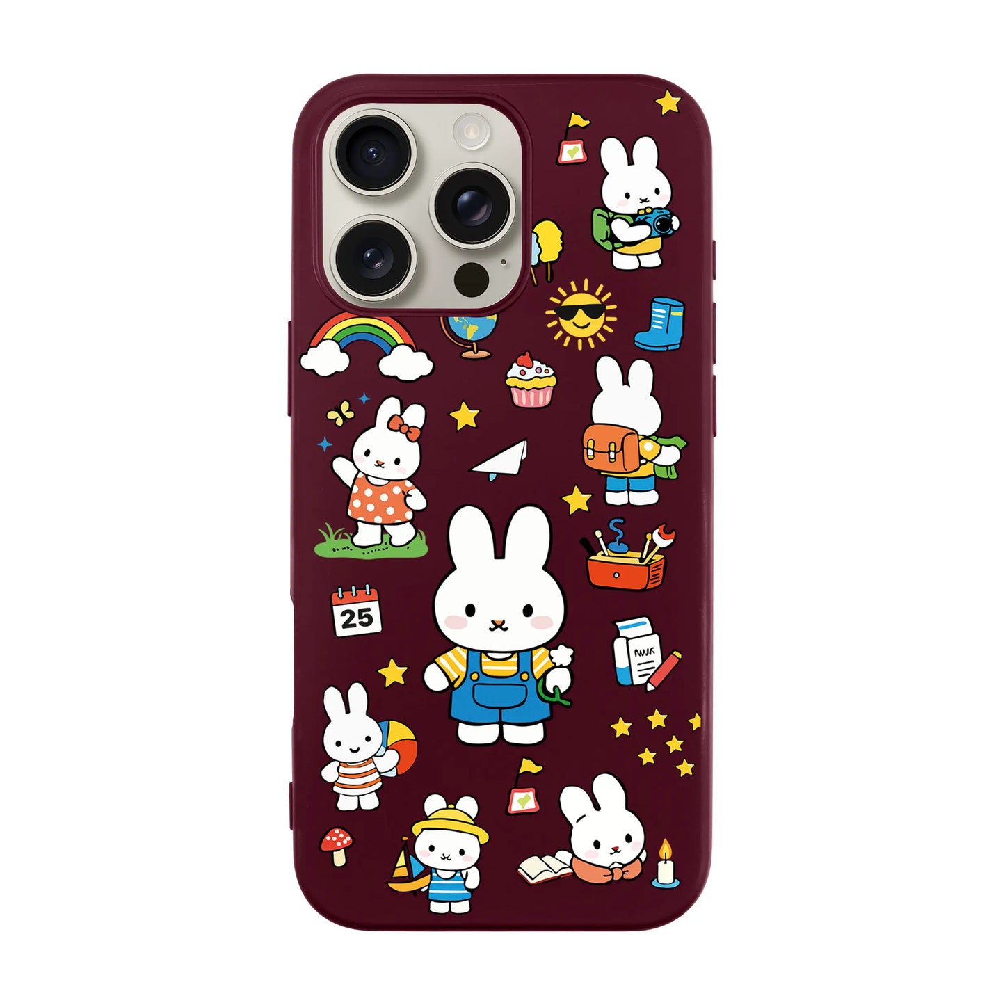 RABBIT CALENDAR-Ultra Silikon Kılıf-Oppo A36