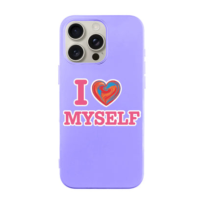 I LOVE MYSELF-Ultra Silikon Kılıf-Oppo A36