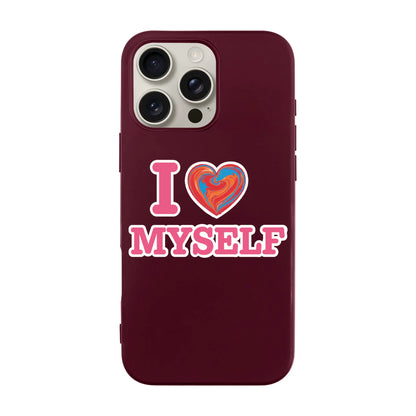 I LOVE MYSELF-Ultra Silikon Kılıf-Poco C65