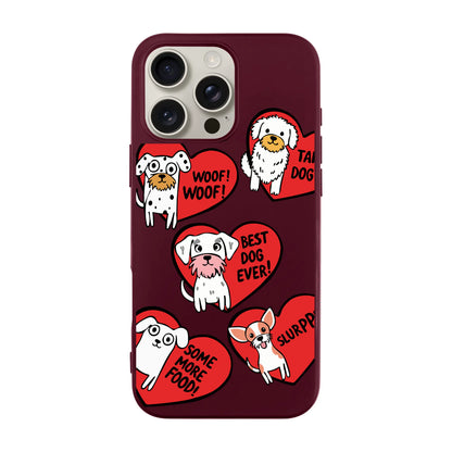 DOGS WITH HEARTS-Ultra Silikon Kılıf-Redmi Note 13 Pro Plus 5G