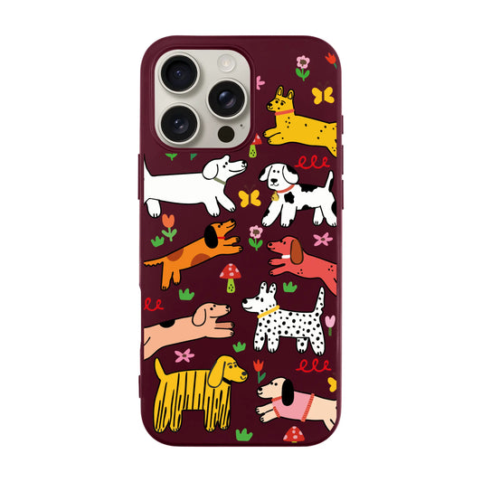 CHEERFUL DOGS-Ultra Silikon Kılıf-Galaxy A14