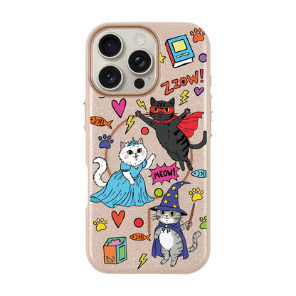 FANTASTIC CATS-Radiant Kılıf MagSafe Özellikli - iPhone 16 Pro