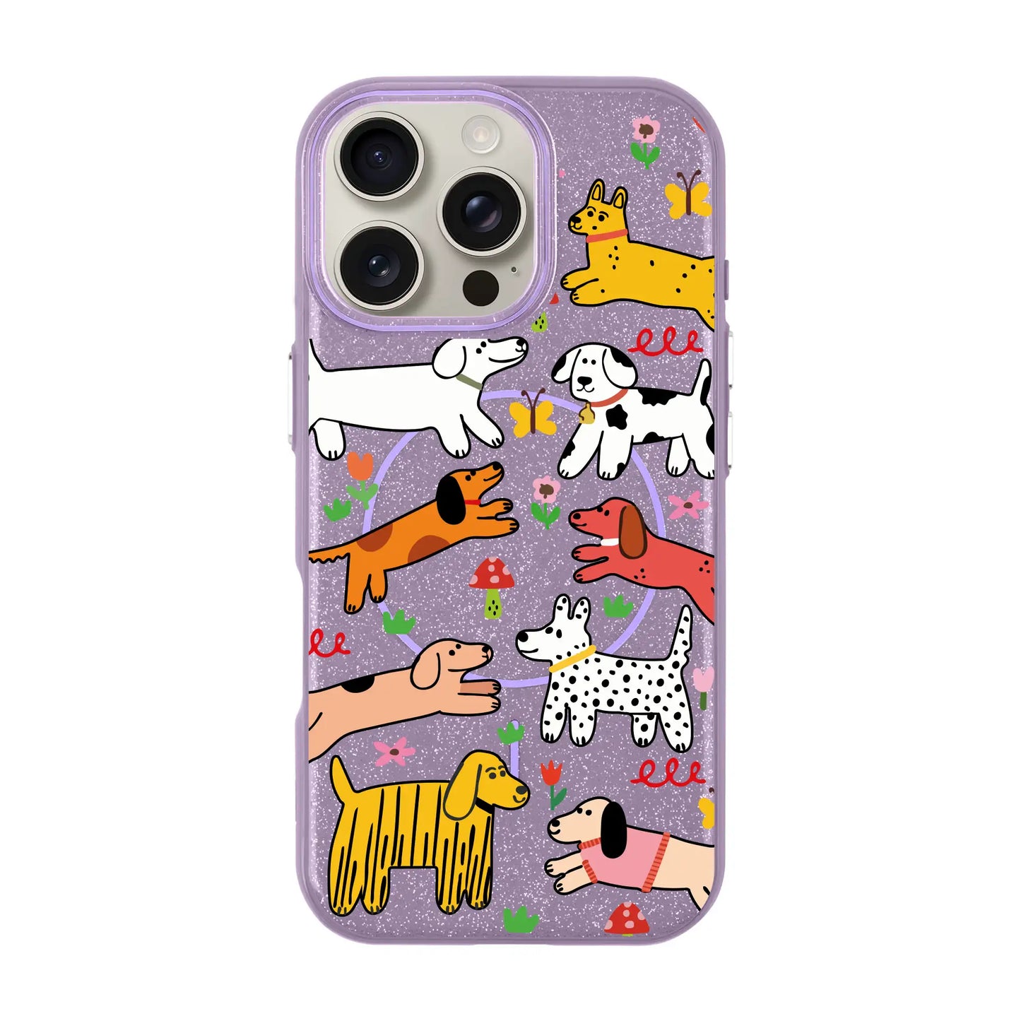 CHEERFUL DOGS-Radiant Kılıf MagSafe Özellikli - iPhone 16 Plus