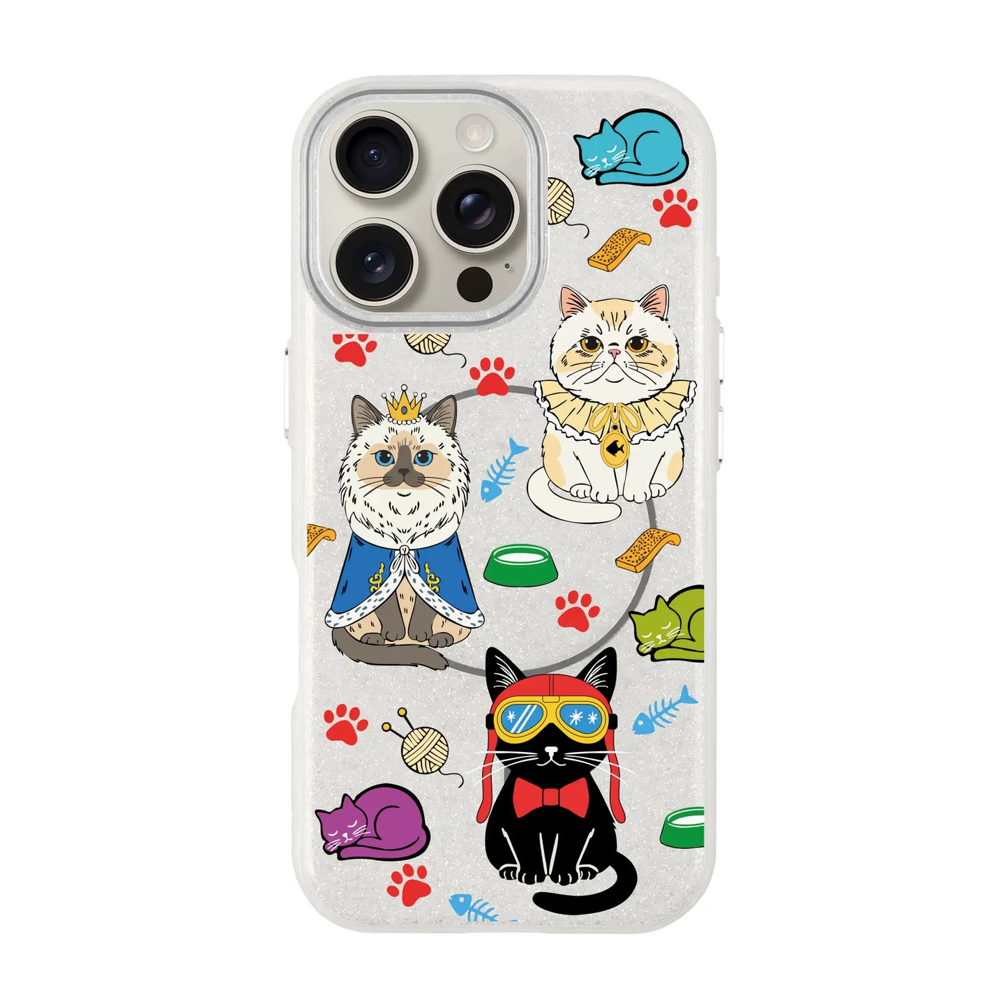 ROYAL CATS-Radiant Kılıf MagSafe Özellikli - iPhone 16