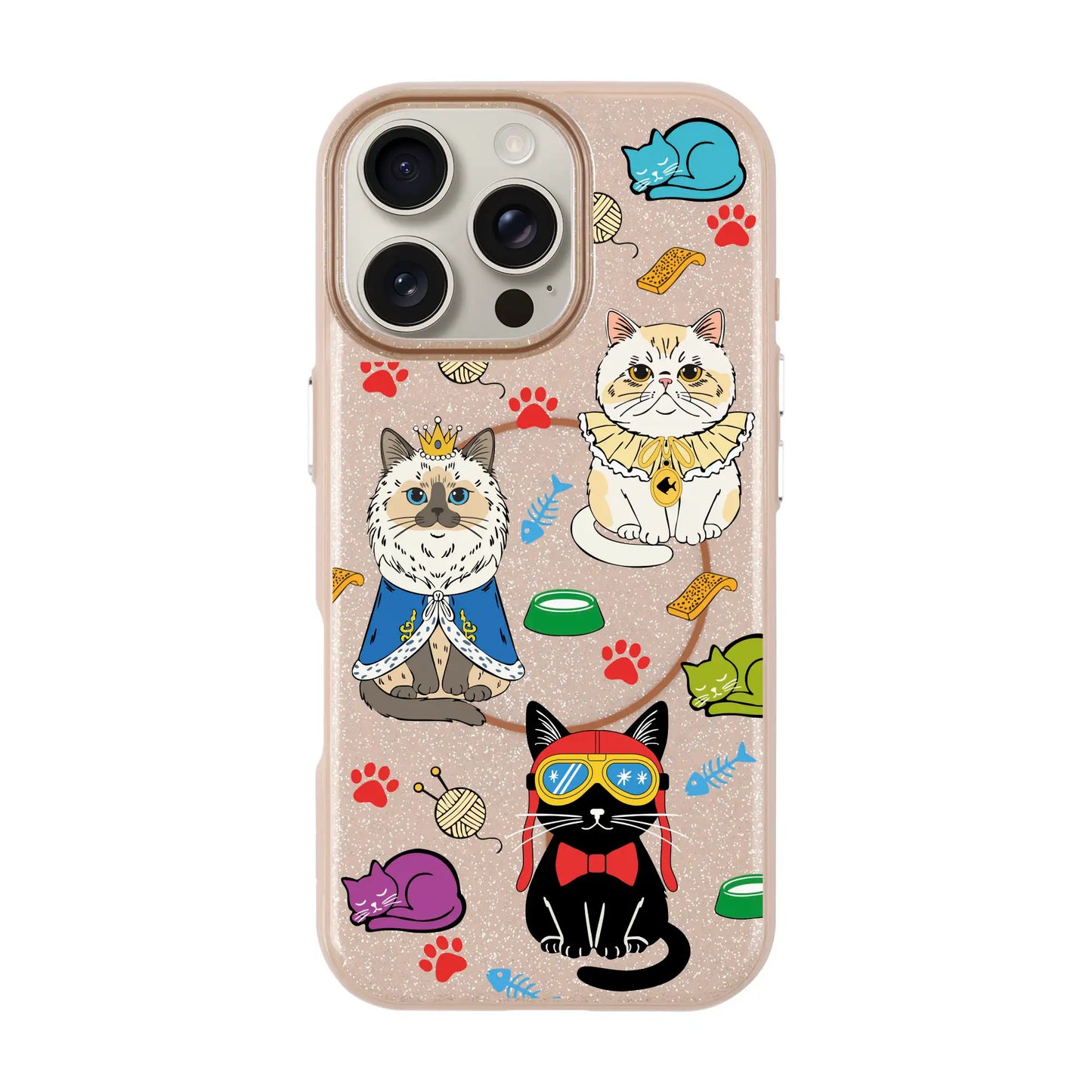 ROYAL CATS-Radiant Kılıf MagSafe Özellikli - iPhone 16 Plus