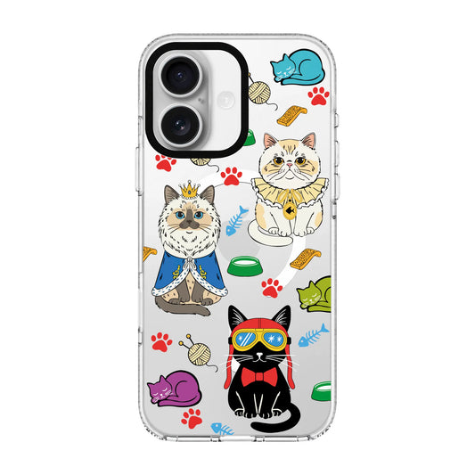 ROYAL CATS-Clear Kılıf MagSafe Özellikli - iPhone 17e