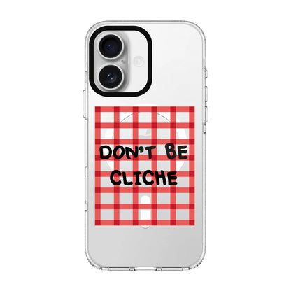 DON'T BE CLICHE-Clear Kılıf MagSafe Özellikli - iPhone 17e