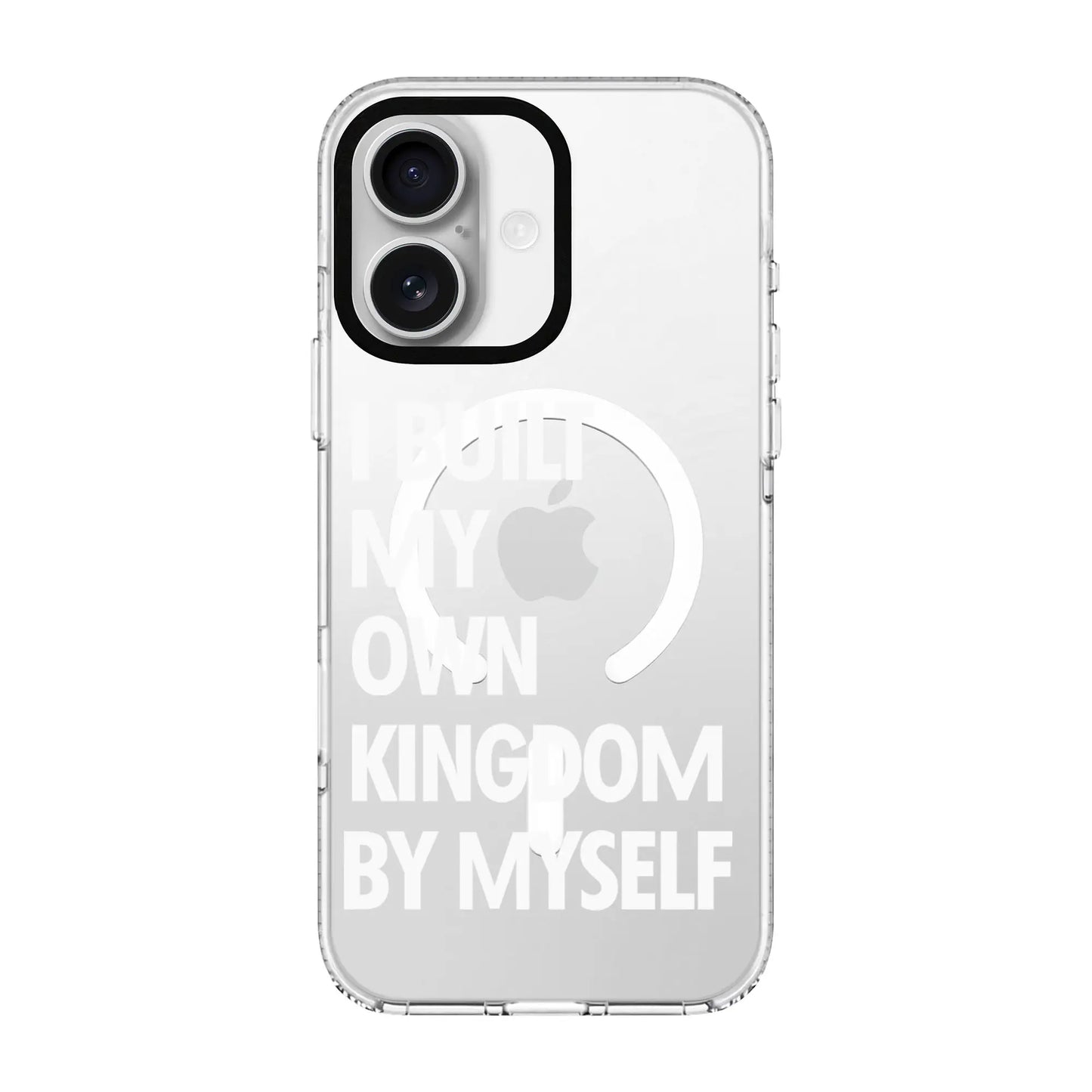 KINGDOM-Clear Kılıf MagSafe Özellikli - iPhone 16 Plus