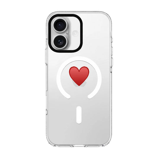 SPREAD HEART-Clear Kılıf MagSafe Özellikli - iPhone 17e