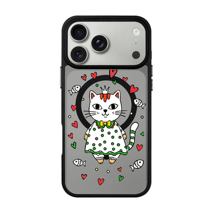 PRINCESS CAT-Blur Kılıf MagSafe Özellikli - iPhone 17 Pro Max
