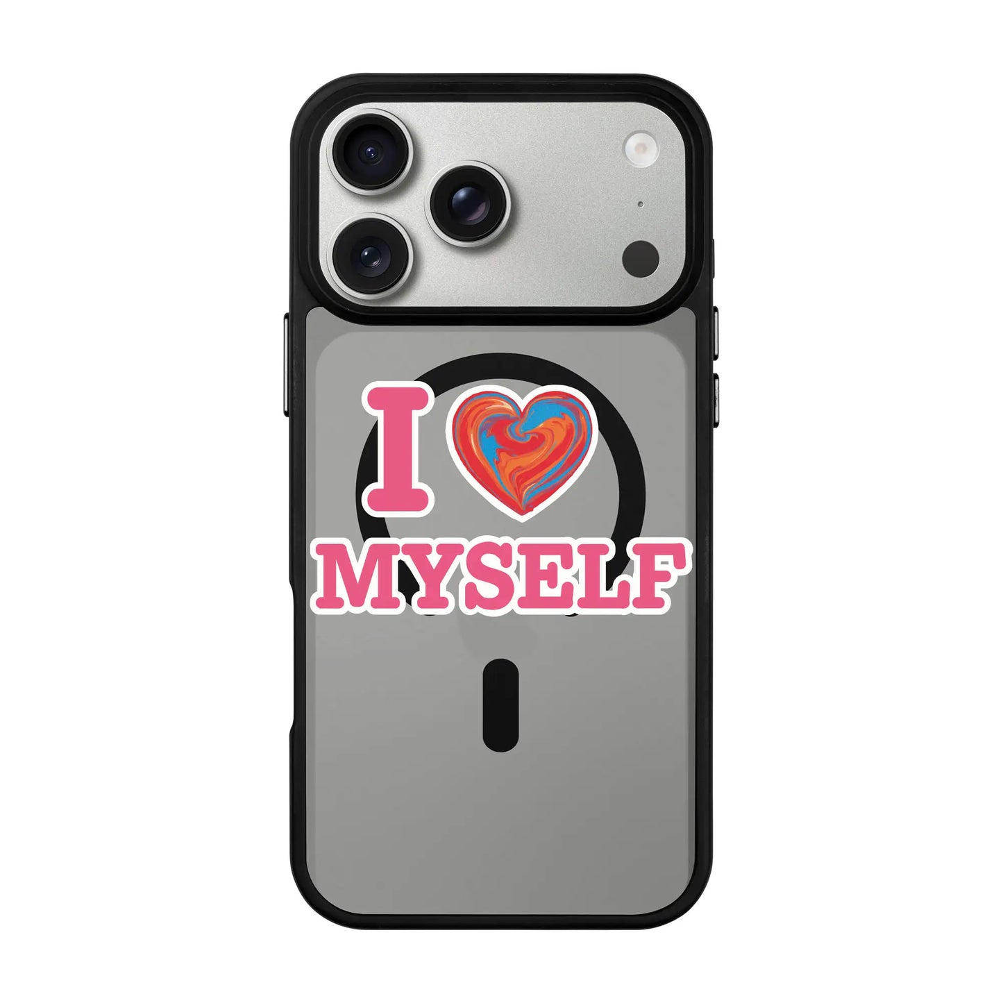 I LOVE MYSELF-Blur Kılıf MagSafe Özellikli - iPhone 17