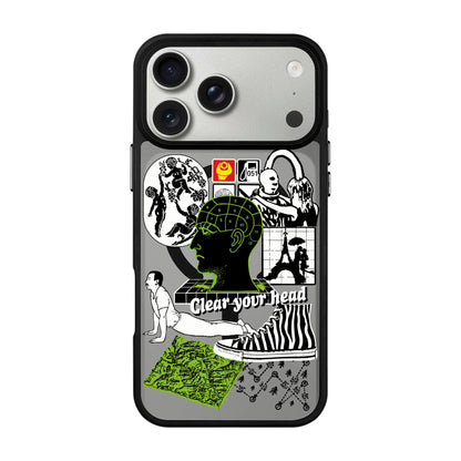 CLEAR YOUR HEAD-Blur Kılıf MagSafe Özellikli - iPhone 17 Pro