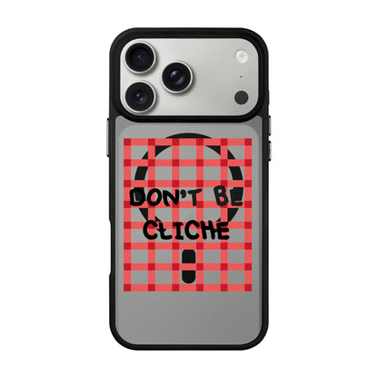 DON'T BE CLICHE-Blur Kılıf MagSafe Özellikli - iPhone 17 Pro Max