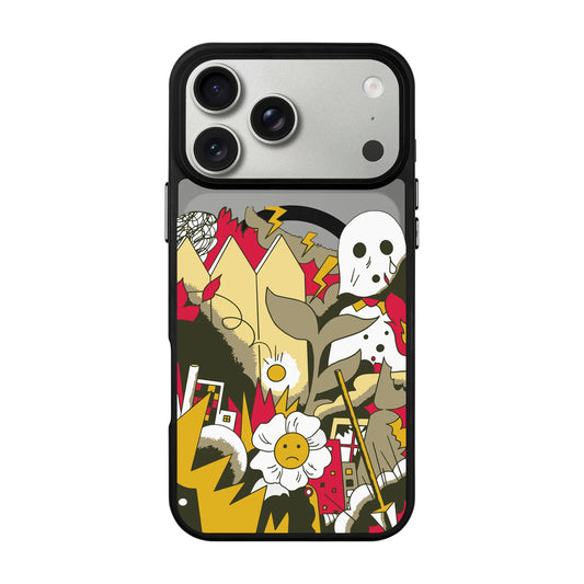 EVERYTHING IS BURNING-Blur Kılıf MagSafe Özellikli - iPhone 17 Pro Max