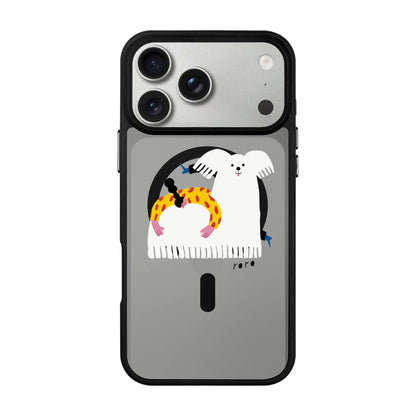 FANCY DOG-Blur Kılıf MagSafe Özellikli - iPhone 17 Pro