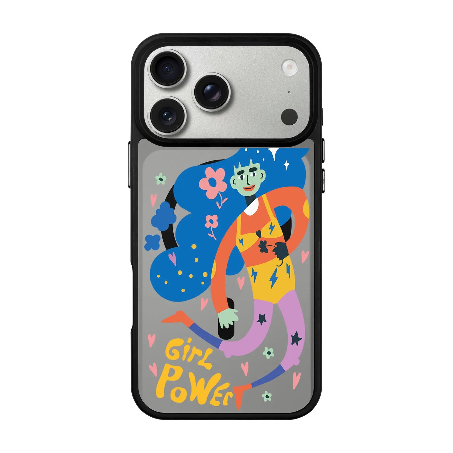 GIRL POWER-Blur Kılıf MagSafe Özellikli - iPhone 17 Pro Max
