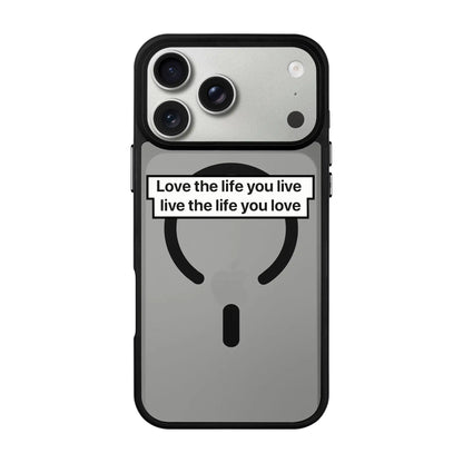 LOVE THE LIFE-Blur Kılıf MagSafe Özellikli - iPhone 17 Pro Max