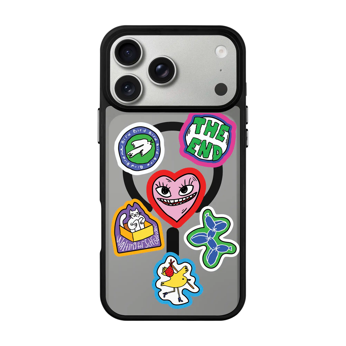 TŌTEN STICKERZ-Blur Kılıf MagSafe Özellikli - iPhone 17