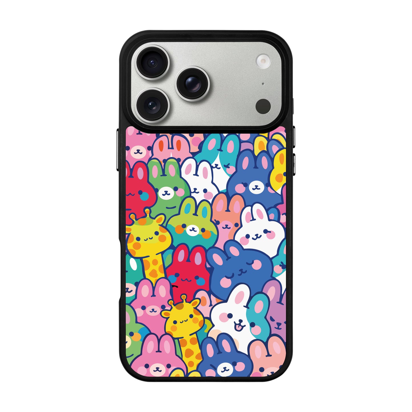 BUNNY PARADE-Blur Kılıf MagSafe Özellikli - iPhone 17 Pro Max