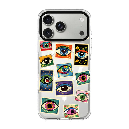 STAMP ME LUCKY-Clear Kılıf MagSafe Özellikli - iPhone 17 Pro Max