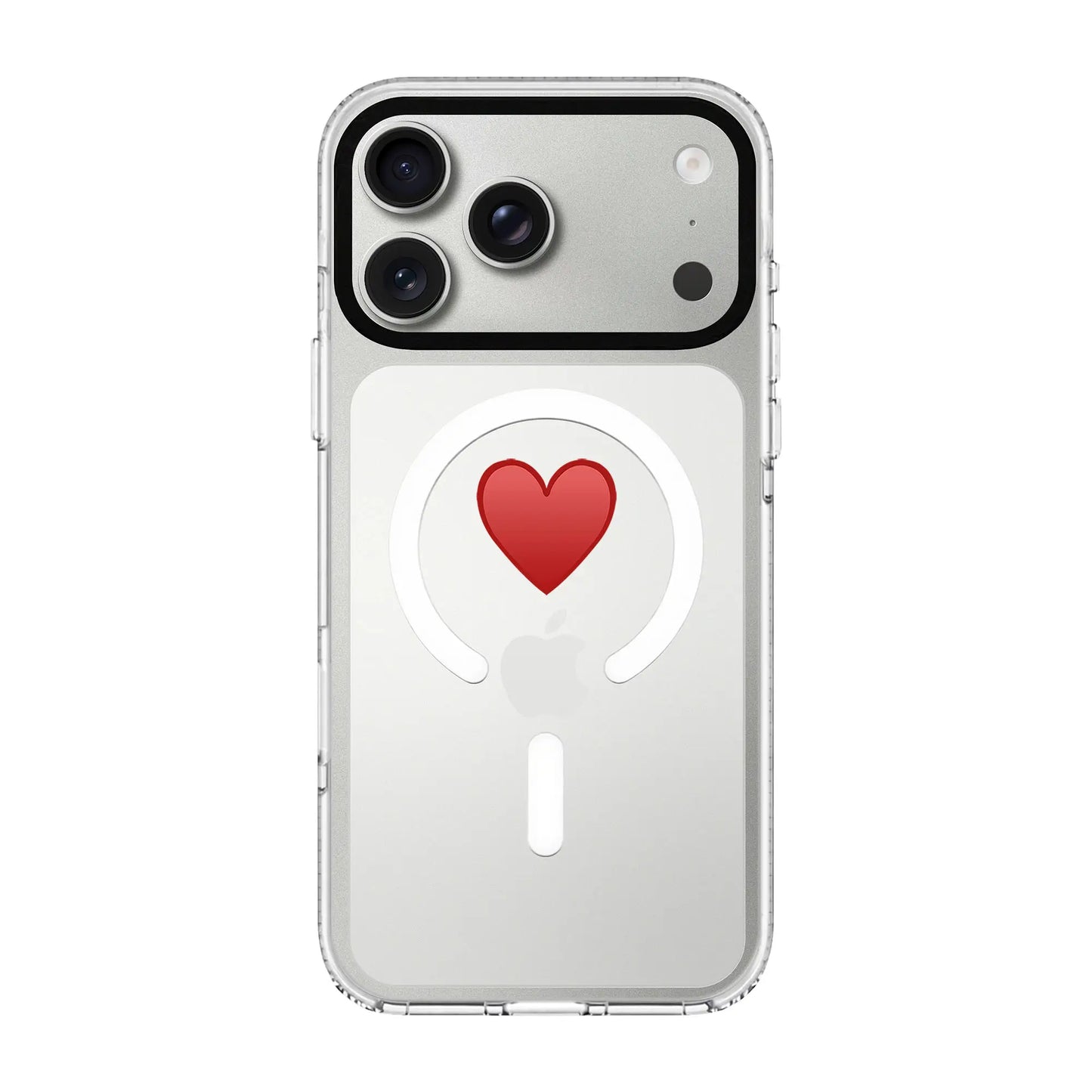 SPREAD HEART-Clear Kılıf MagSafe Özellikli - iPhone 17 Pro Max