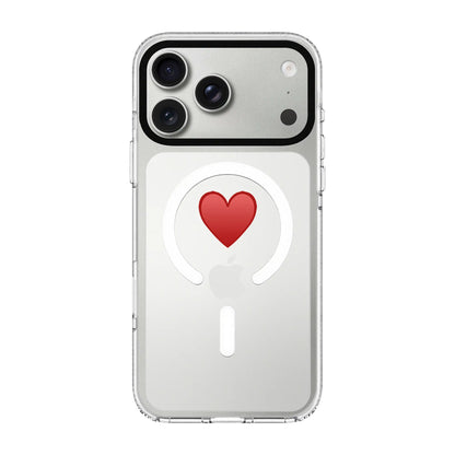 SPREAD HEART-Clear Kılıf MagSafe Özellikli - iPhone 17 Pro Max