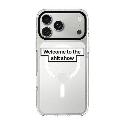 WELCOME-Clear Kılıf MagSafe Özellikli - iPhone 17 Pro Max