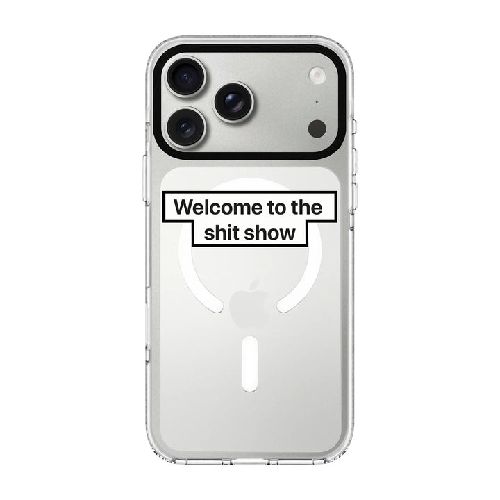 WELCOME-Clear Kılıf MagSafe Özellikli - iPhone 18 Pro Max