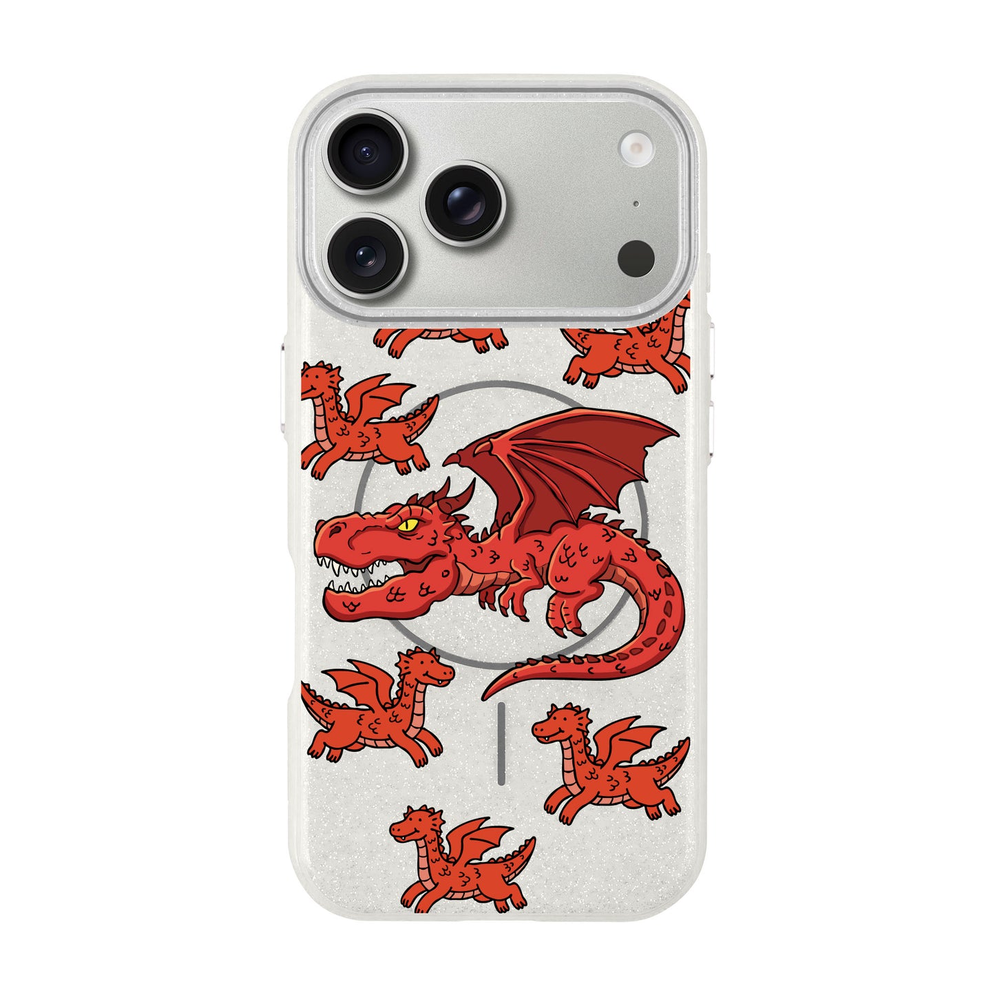 CRIMSON BROOD-Radiant Kılıf MagSafe Özellikli - iPhone 17 Pro Max