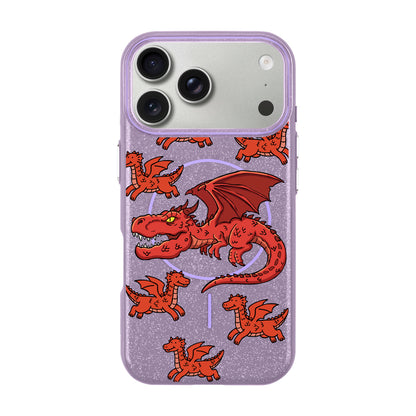 CRIMSON BROOD-Radiant Kılıf MagSafe Özellikli - iPhone 17 Pro Max