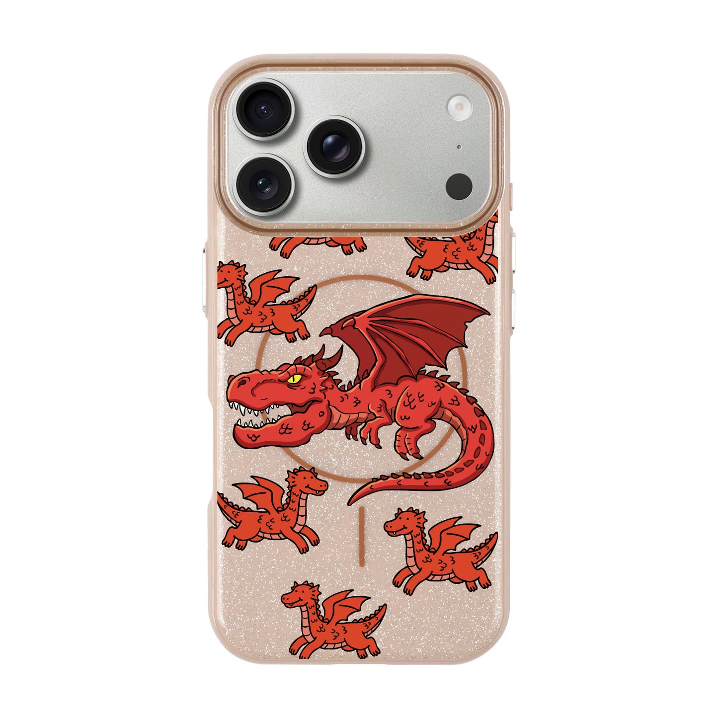 CRIMSON BROOD-Radiant Kılıf MagSafe Özellikli - iPhone 17