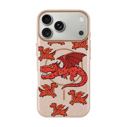 CRIMSON BROOD-Radiant Kılıf MagSafe Özellikli - iPhone 17