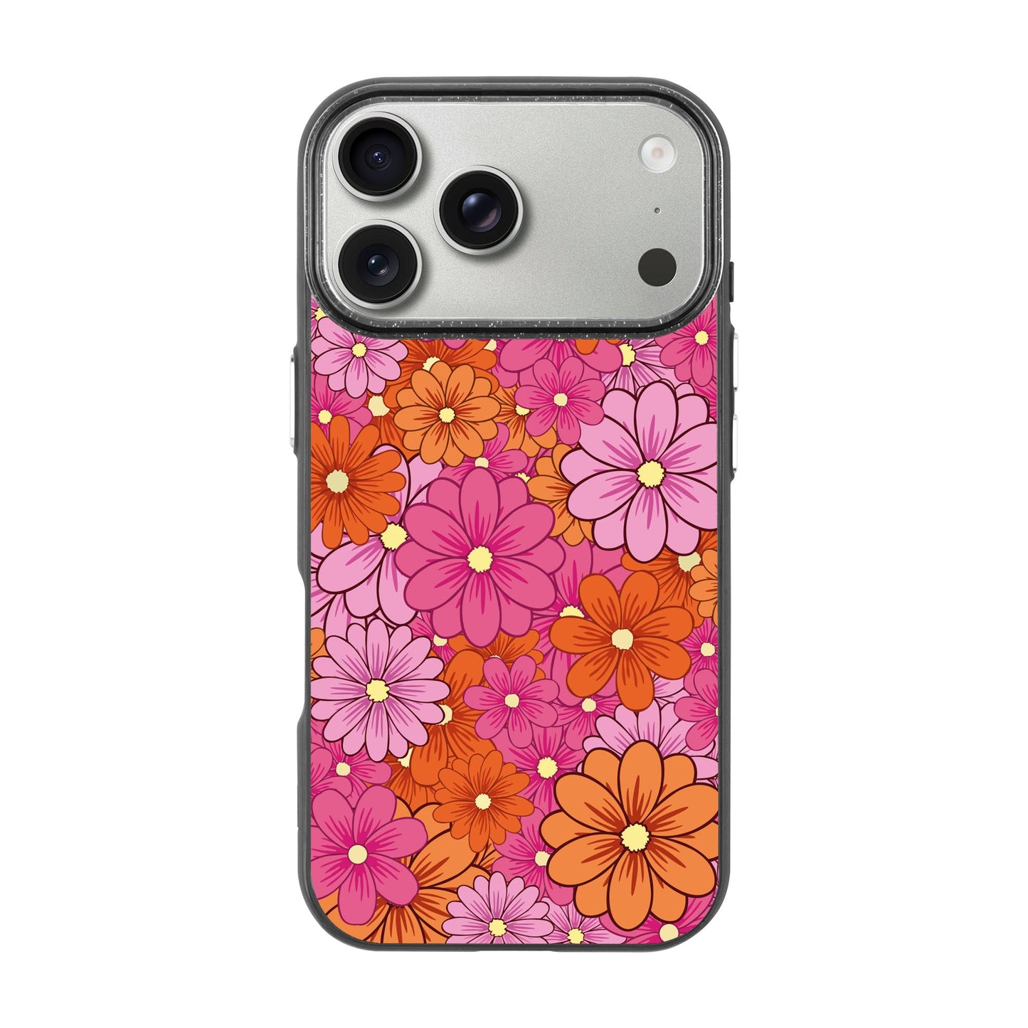 FLOWER POP-Radiant Kılıf MagSafe Özellikli - iPhone 17 Pro