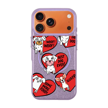 DOGS WITH HEARTS-Radiant Kılıf MagSafe Özellikli - iPhone 17