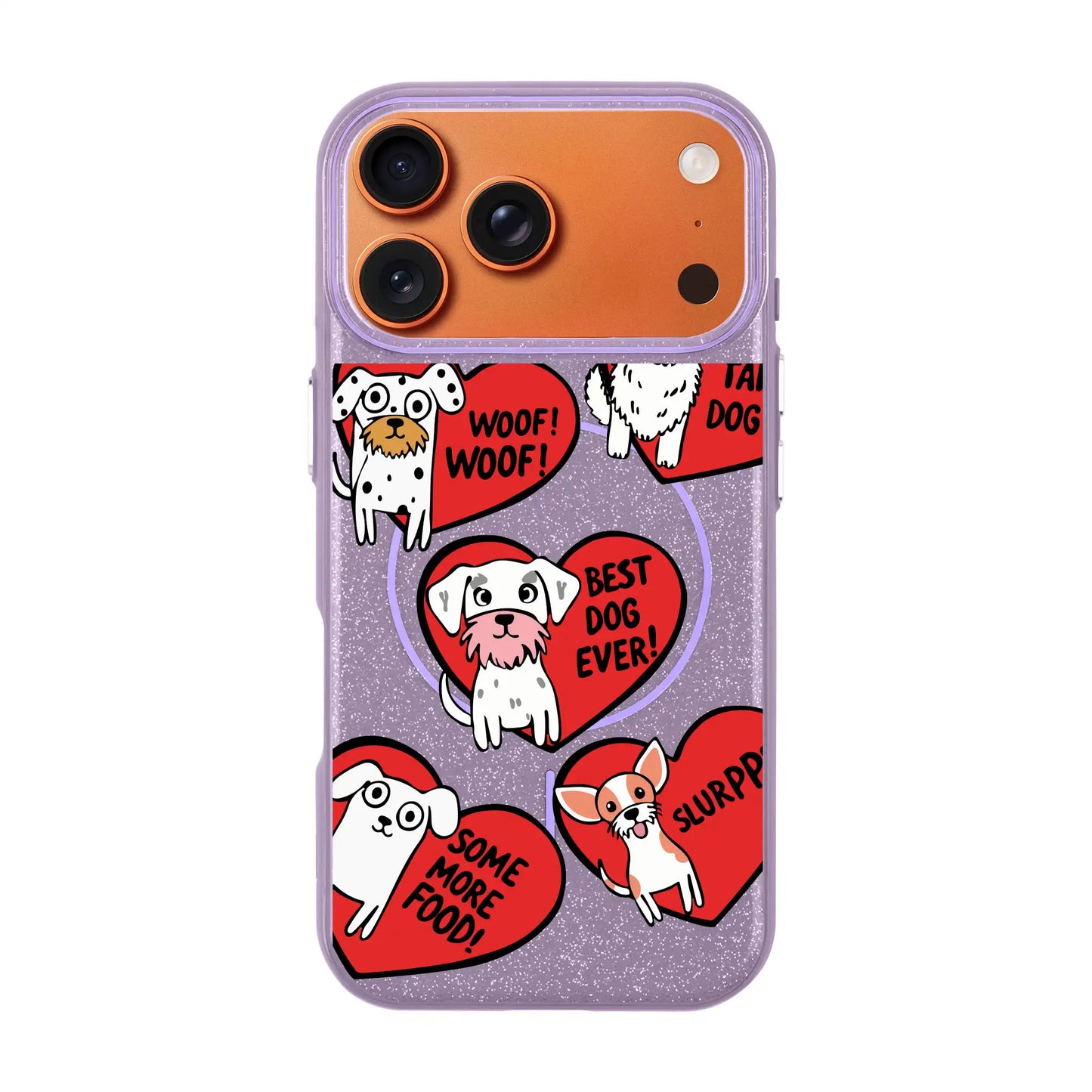 DOGS WITH HEARTS-Radiant Kılıf MagSafe Özellikli - iPhone 17 Pro