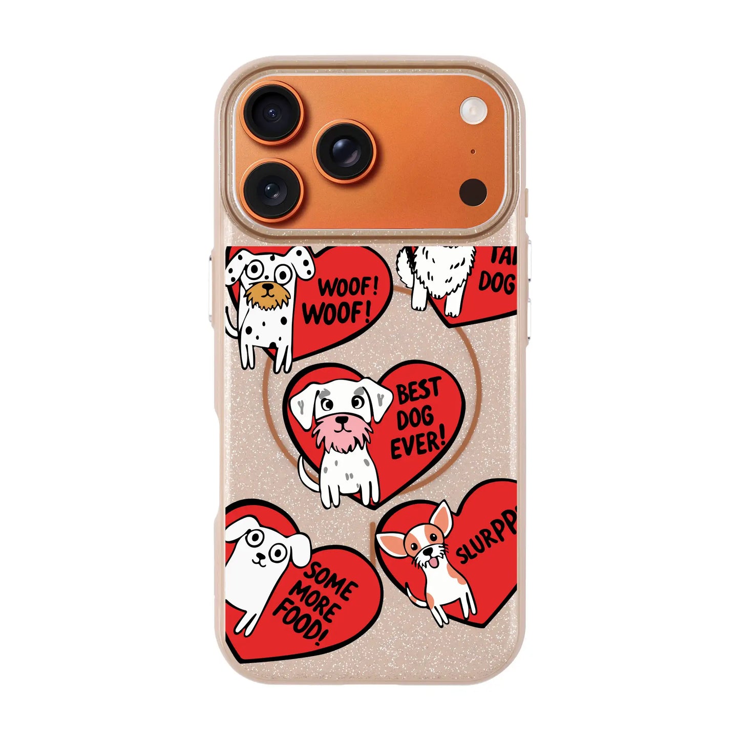 DOGS WITH HEARTS-Radiant Kılıf MagSafe Özellikli - iPhone Air