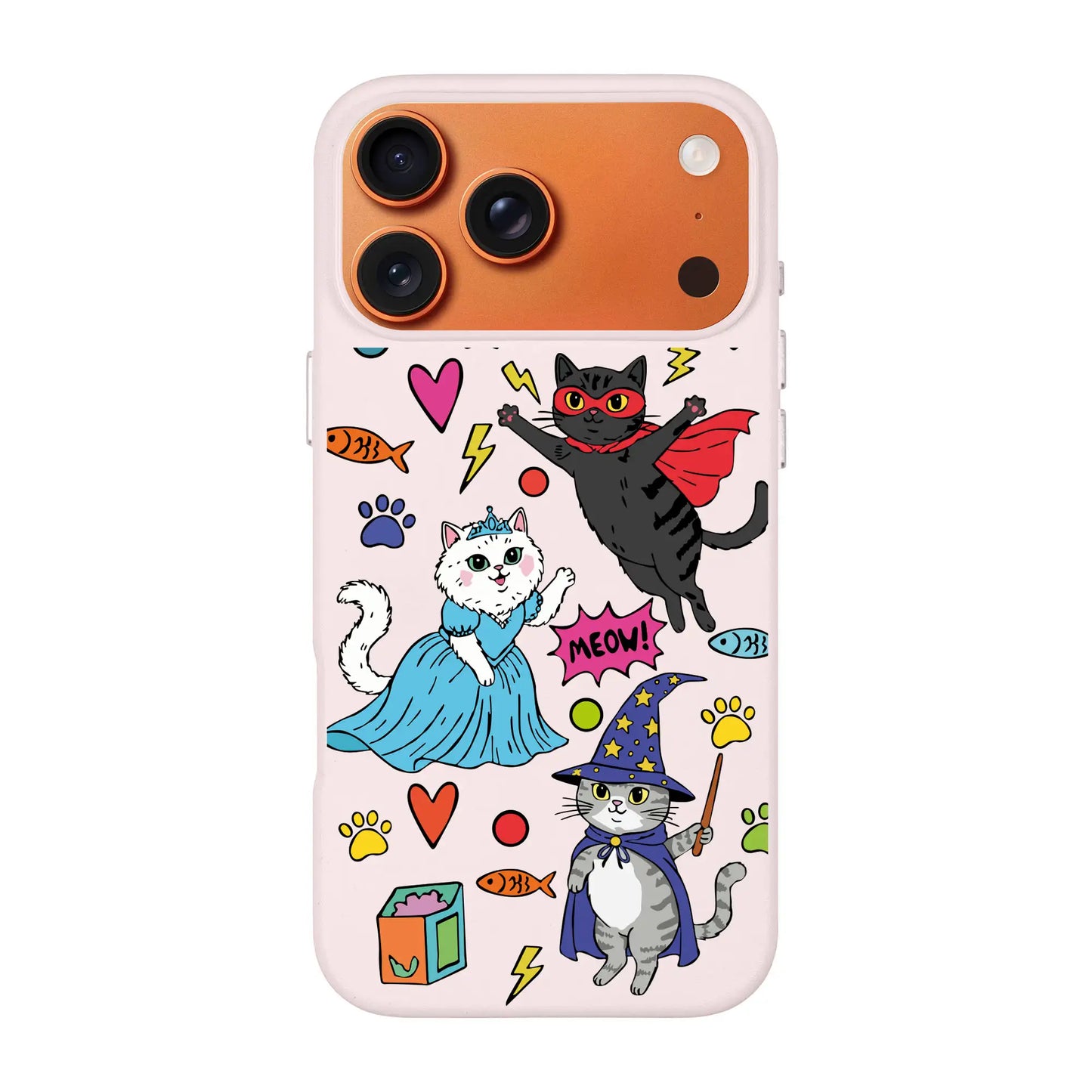 FANTASTIC CATS-iPhone Air Signature Leather Kılıf MagSafe Özellikli