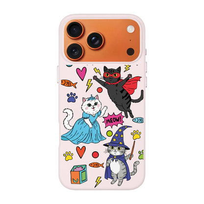 FANTASTIC CATS-iPhone Air Signature Leather Kılıf MagSafe Özellikli