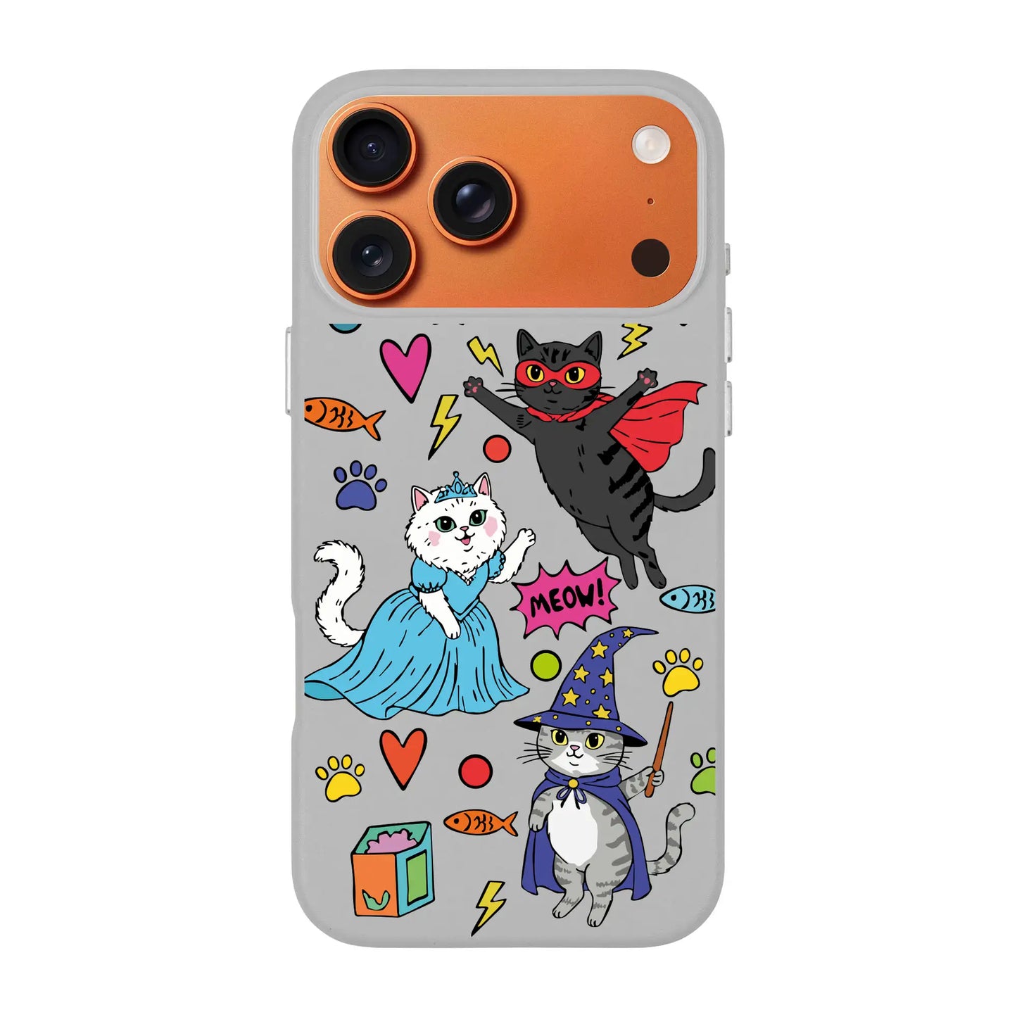 FANTASTIC CATS-iPhone 17 Pro Max Signature Leather Kılıf MagSafe Özellikli